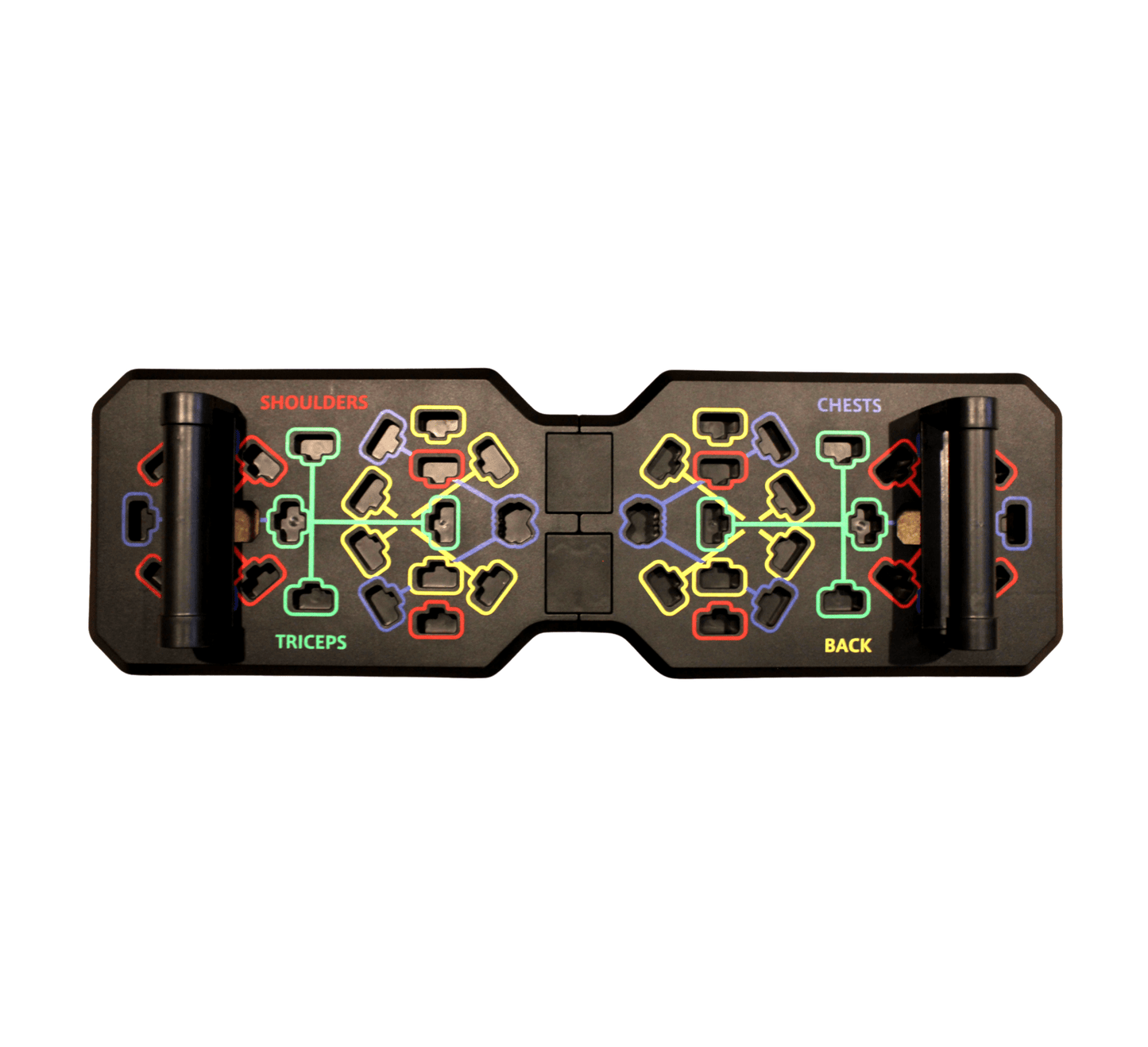 12 - in - 1 Color - Coded Push - Up Board – Portable Home Workout System - ProActive Performance