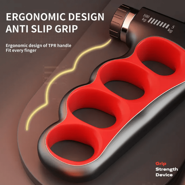 Adjustable Resistance Smart Hand Exerciser with Mechanical Counter - ProActive Performance
