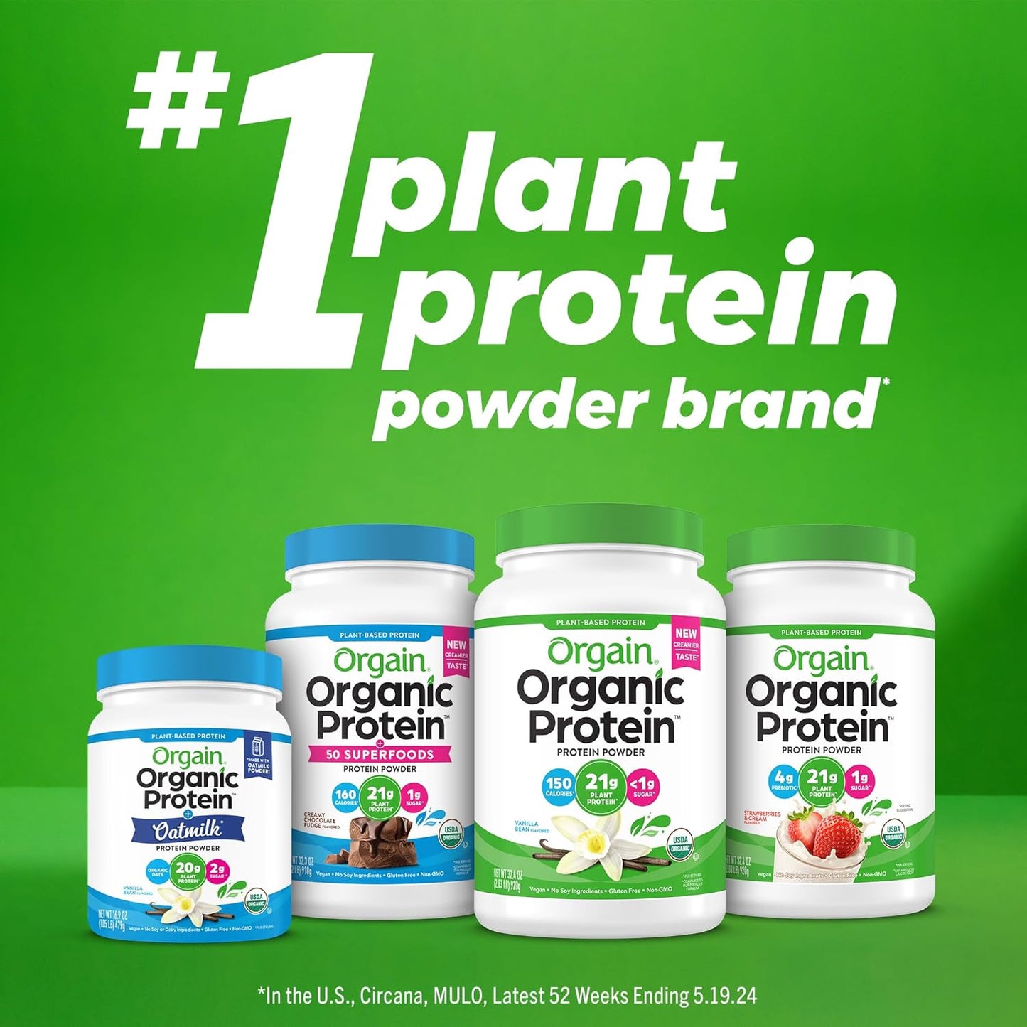 Orgain Organic Vegan Protein Powder - ProActive Performance