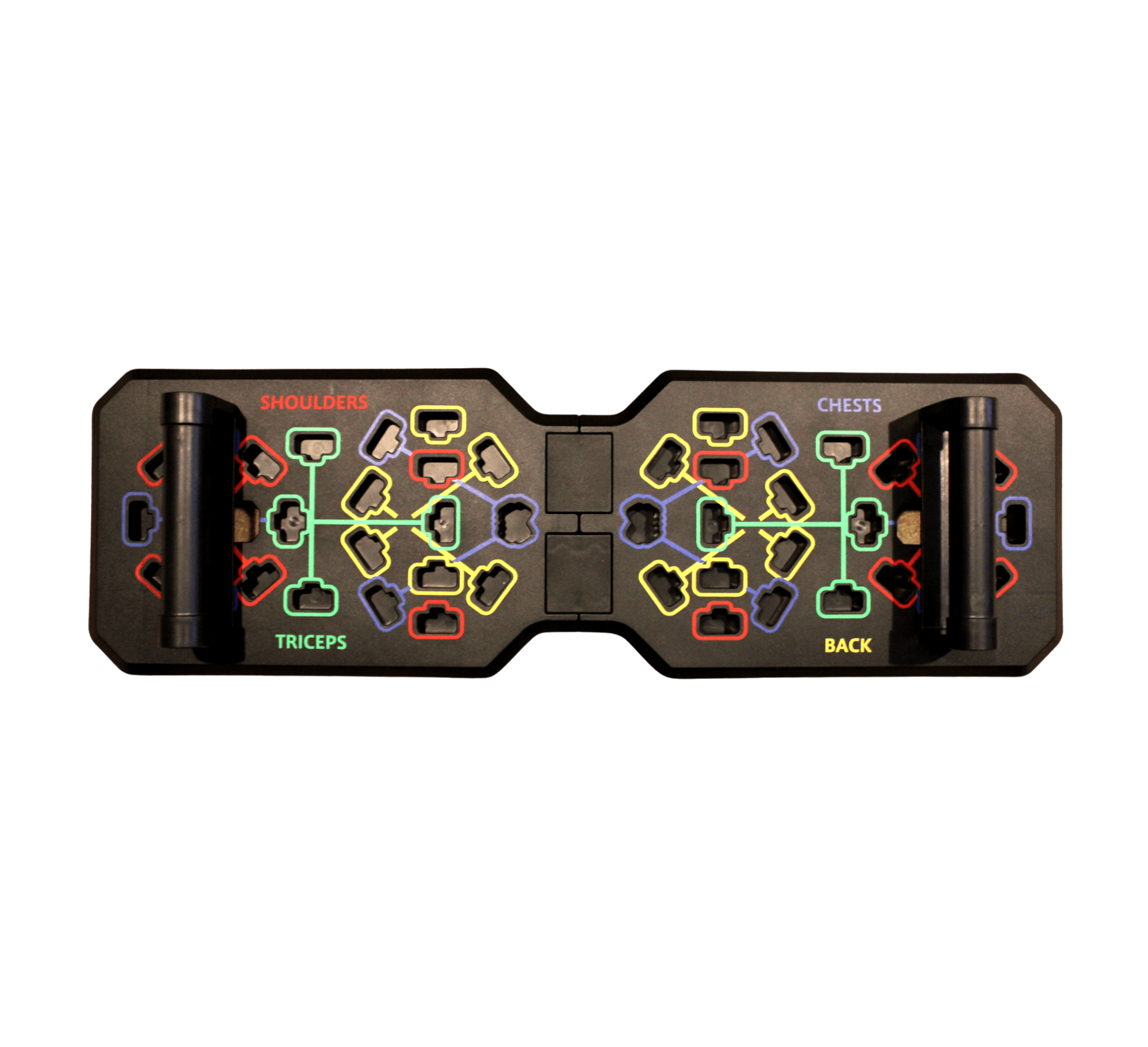 12 - in - 1 Color - Coded Push - Up Board – Portable Home Workout System - ProActive Performance