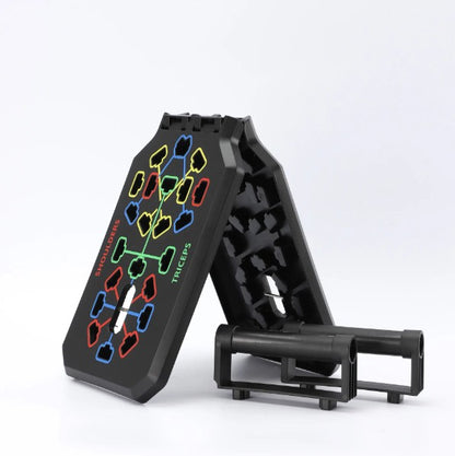 12-in-1 Color-Coded Push-Up Board – Portable Home Workout System