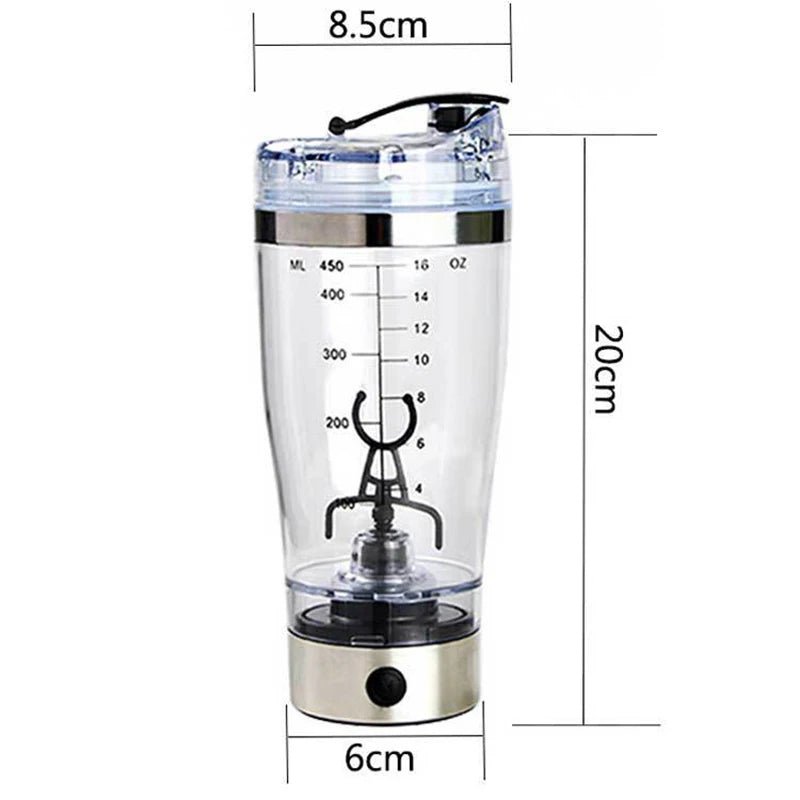 USB Rechargeable Electric Vortex Protein Mixer - ProActive Performance