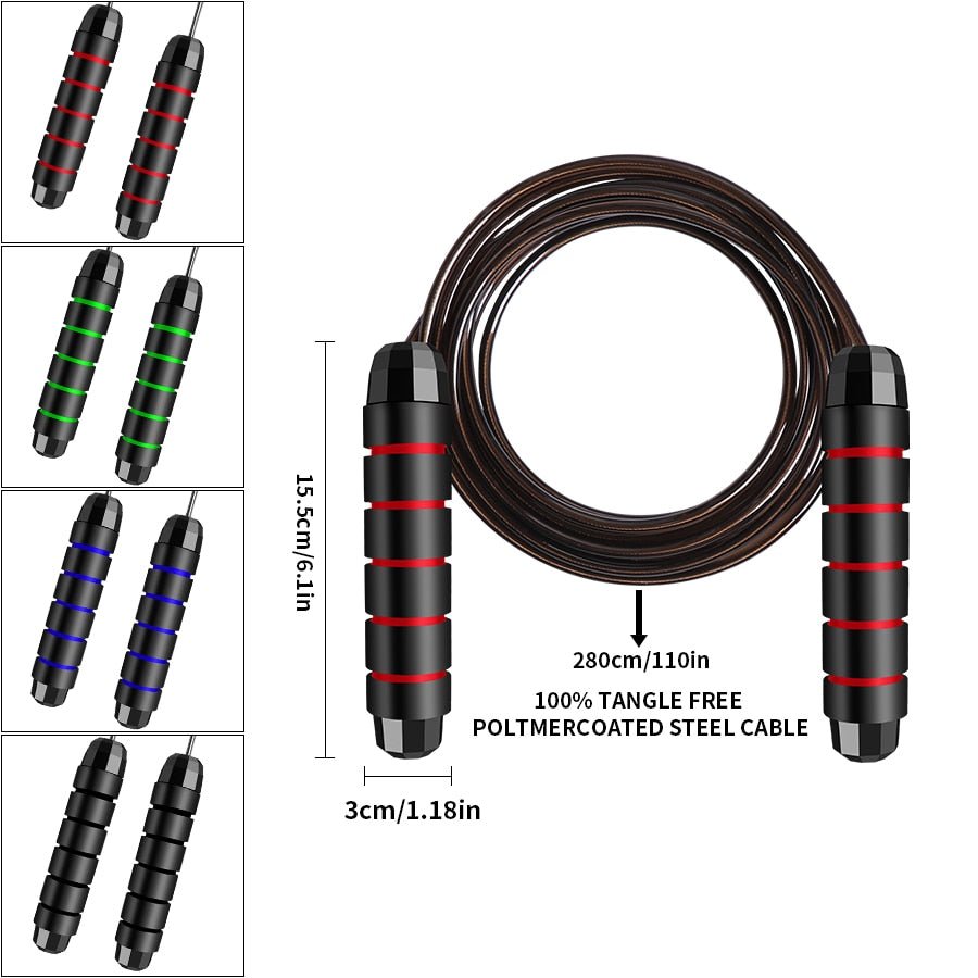 Adjustable Speed Jump Rope: Fitness Essential - ProActive Performance